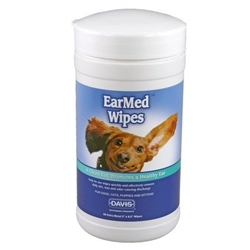 Davis EarMed Wipes, 50 Wipes