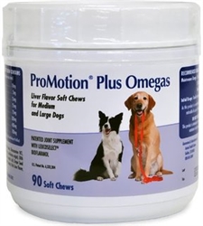 ProMotion Plus Omegas For Medium & Large Dogs, 90 soft chews