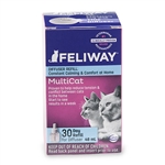 Feliway MultiCat Diffuser 30 Day Refill, 48 ml