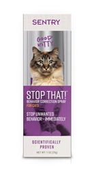 Sentry Stop That! For Cats Noise & Pheromone Spray, 1 oz