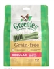 Greenies Grain Free Dental Dog Treats - Regular, Pkg Of 12