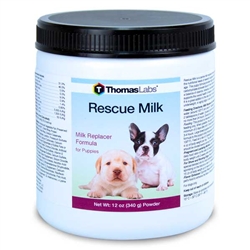 Thomas Labs Rescue Milk For Puppies, 12 oz Powder