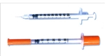 CarePoint VET U-100 Insulin Syringe 3/10cc, 29G x 1/2", 10/Bag