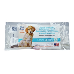 Spectra 6 Canine DA2LPP Single Dose Vaccine