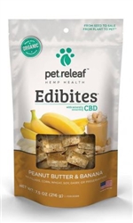 Pet Releaf Edibites, Peanut Butter & Banana, 7.5 oz