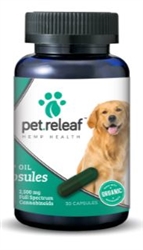 Pet Releaf Hemp Oil Capsules, 10 Count