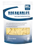 Clenz-a-dent Breakables Dental Rawhide Chews For Medium-Large Dogs, 15 Chews