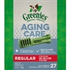 Greenies Dental Treats Aging Care Regular 27 oz (25 Treats)