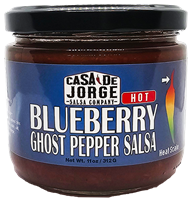 Blueberry Ghost Pepper Salsa