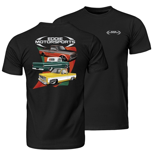 EM 3 Trucks T-Shirt - Black