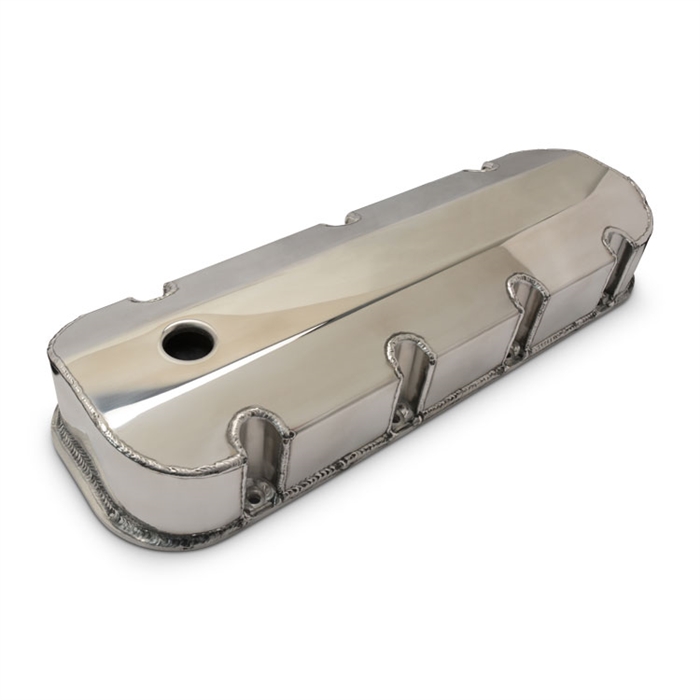 Valve Covers BB Chevy Fabricated Aluminum Base Mount