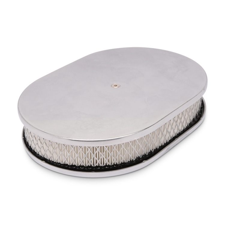 Air Cleaner 12" Oval Smooth Top