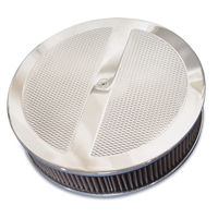 Air Cleaner 14" Round Diamond Top