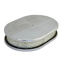 Air Cleaner 15" Oval Smooth Top