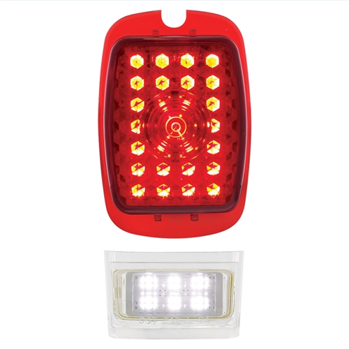 LED TAILIT&LICPLT SQNTL 40-53CHV TRK(LH)