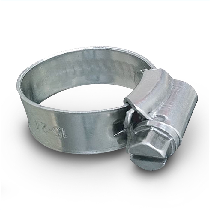 Solid Band SS Hose Clamp 3/4" - 1-1/8" 