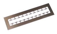 Stainless Steel Code 40 Rail Joiners - Sprue of 20x