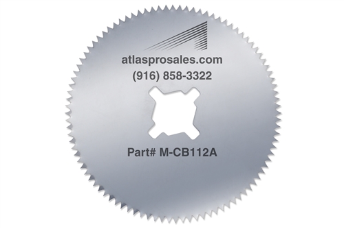 Stainless 2.5" Cast Cutter Saw Blades (plaster only)