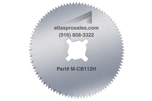 Special Hardened Steel 2.5" Cast Saw Blade