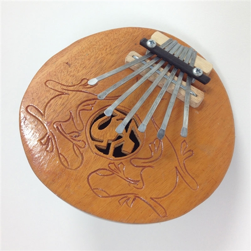 Kalimba Thumb Piano made from a coconut shell