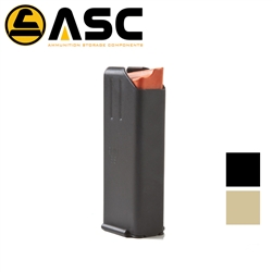 ASC Stainless Steel 9mm Magazines - 10-round