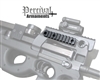 Percival Armaments PS90 Side Rail - with QD Port