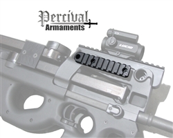 Percival Armaments PS90 Side Rail - with QD Port