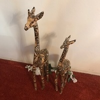 Patchwork Giraffe Set