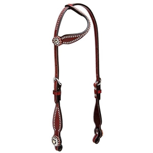 Weaver Texas Star One Eared Headstall - LEATHER for Sale!