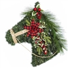 Horse Head Christmas Wreath For Sale!
