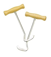 Boot Hooks Make pulling on boots and ease with this pair of boot hooks wide handle for added grip and comfort.