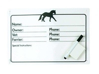 Best discount prices on horse info stall plaque