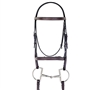 Best Discount Price on Fancy Raised Leather Padded Dressage Bridle