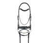 Best Discount Prices on Recessed Crown Leather Dressage Bridle with Flash