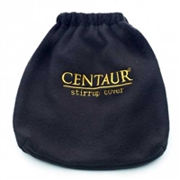 Centaur Fleece Stirrup Covers - Black / Pair For Sale!