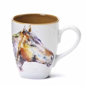Ceramic Horse Themed Mug For Sale!