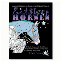 Eat Sleep HORSES Coloring Book For Sale!