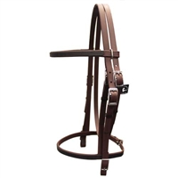 Traditional English Bridle with Buckles For Sale