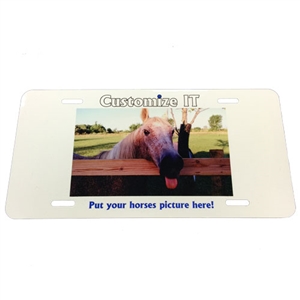 Running Horse License Plate For Sale