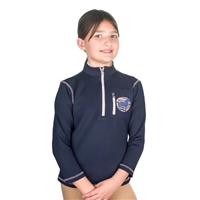 Equi-Star Kids Fleece Riding Top in Navy or Lilac