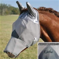 Cashel Crusader Fly Mask with Ears - Long Nose for Sale!