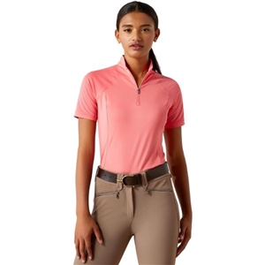 Ariat Soquel 1/4 Zip Baselayer- Coral For sale