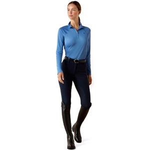 Ariat Sunstopper 3.0 1/4 Zip Baselayer- Riviera For sale