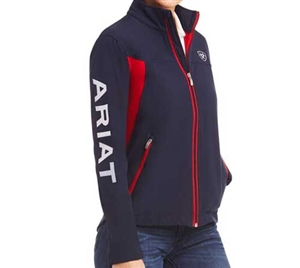 New Ariat Team Jacket - Red, White, and Blue For sale