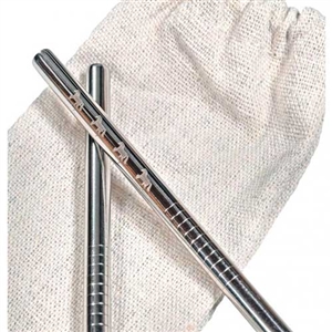 Metal Drinking Straw Set For Sale!