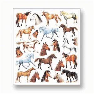 Horses & Horse Heads Stickers For Sale!