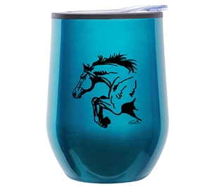 Wine Tumbler Teal for sale!