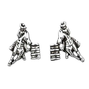 Barrel Racer Earrings for sale!