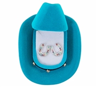 Multicolored Horseshoe Earrings for sale!