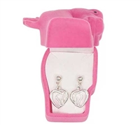 Horse Head Heart Earrings for sale!